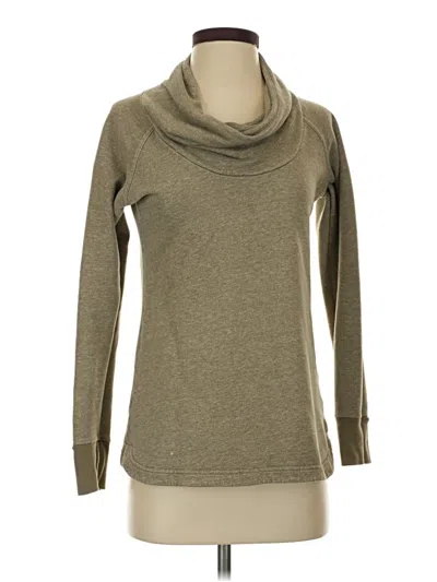 Pre-owned Columbia Turtleneck Sweater In Tan