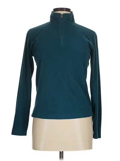 Pre-owned Columbia Turtleneck Sweater In Teal