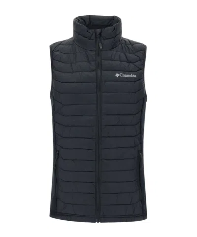 Columbia Turtleneck Vest In Black