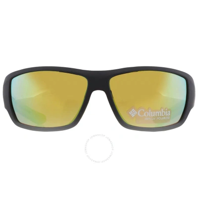 Columbia Utilizer Green Square Men's Sunglasses C525sp 006 62 In Black / Green