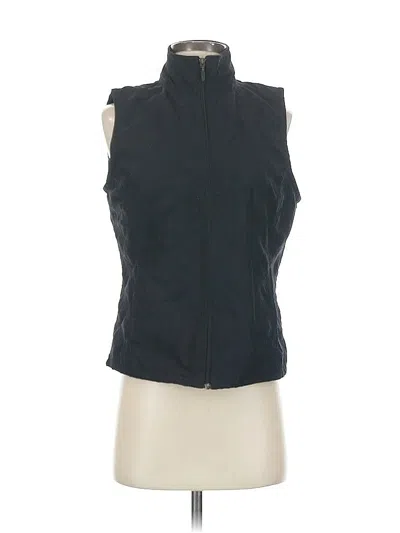 Pre-owned Columbia Vest In Black
