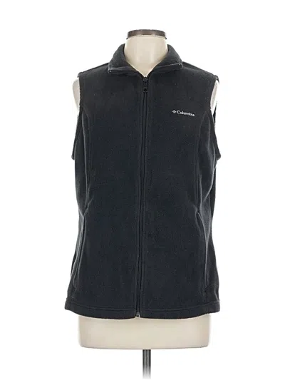 Pre-owned Columbia Vest In Black