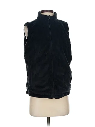 Pre-owned Columbia Vest In Black