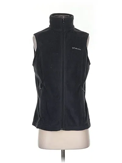 Pre-owned Columbia Vest In Black