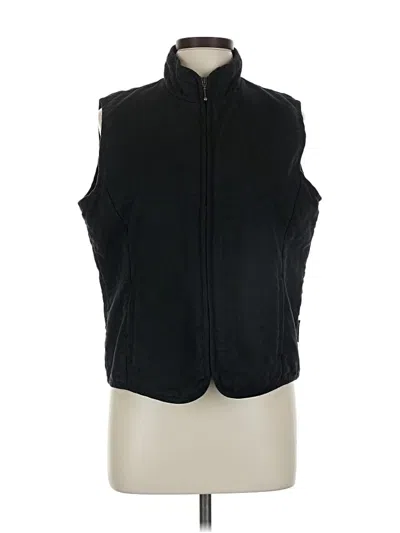 Pre-owned Columbia Vest In Black