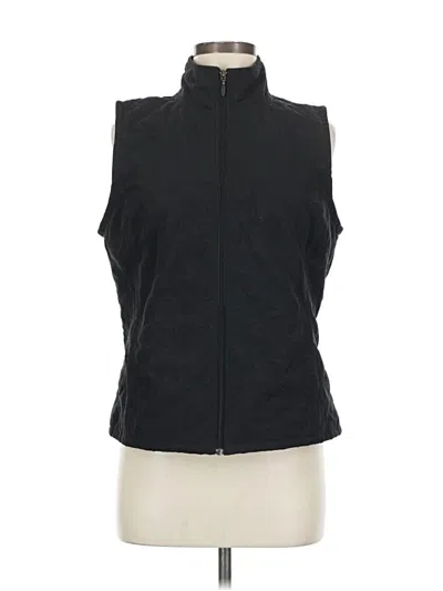 Pre-owned Columbia Vest In Black