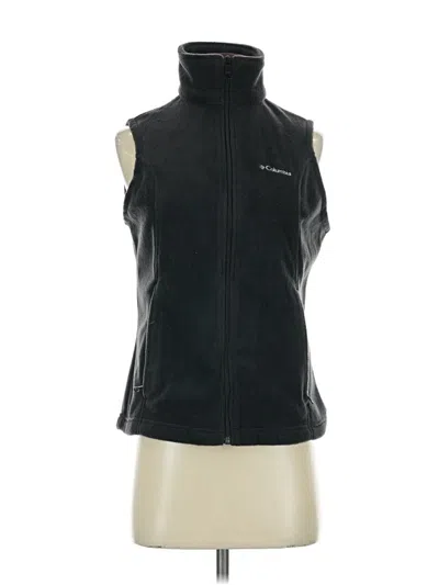 Pre-owned Columbia Vest In Black