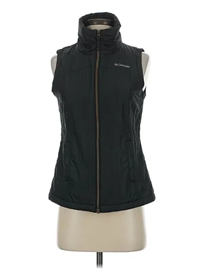 Pre-owned Columbia Vest In Black