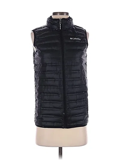 Pre-owned Columbia Vest In Black