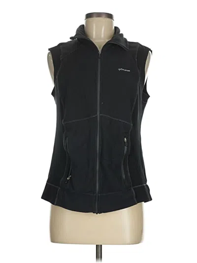 Pre-owned Columbia Vest In Black