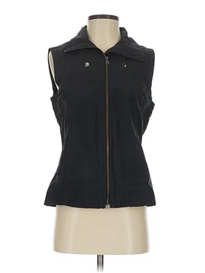 Pre-owned Columbia Vest In Black