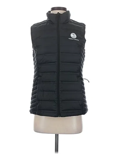 Pre-owned Columbia Vest In Black