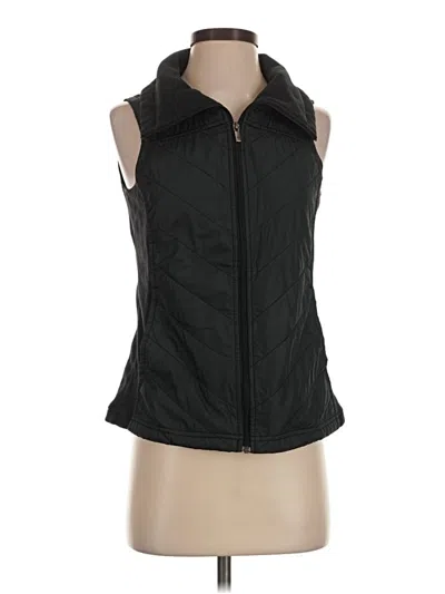 Pre-owned Columbia Vest In Black