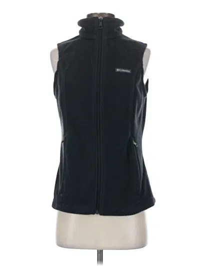 Pre-owned Columbia Vest In Black