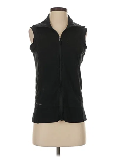 Pre-owned Columbia Vest In Black