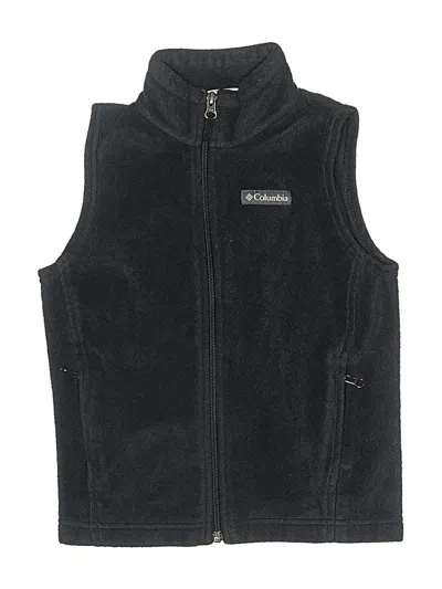 Pre-owned Columbia Kids' Vest In Black