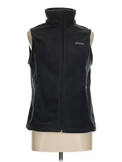 Pre-owned Columbia Vest In Black