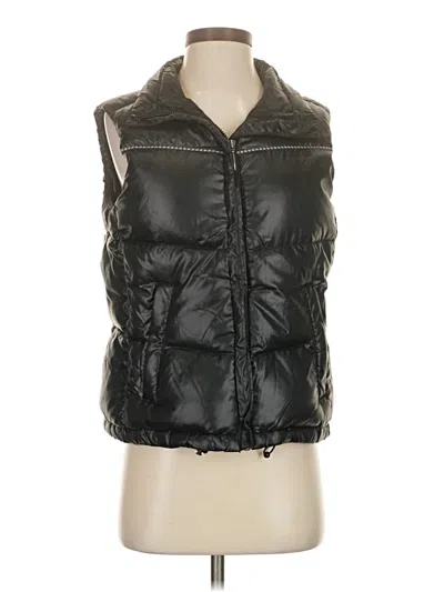 Pre-owned Columbia Vest In Black