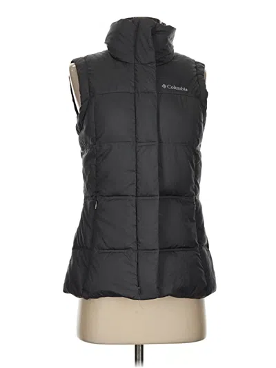 Pre-owned Columbia Vest In Black