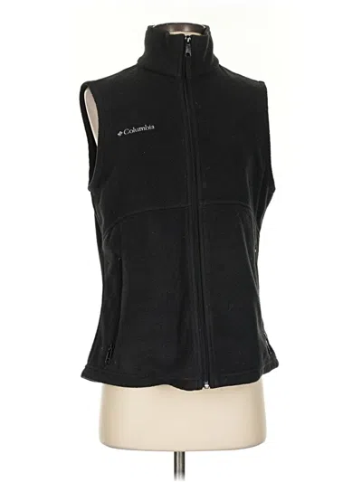 Pre-owned Columbia Vest In Black