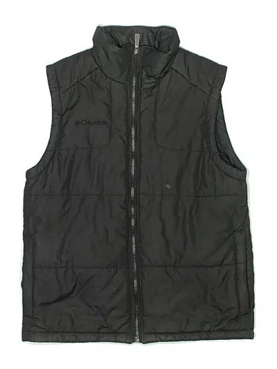 Pre-owned Columbia Kids' Vest In Black