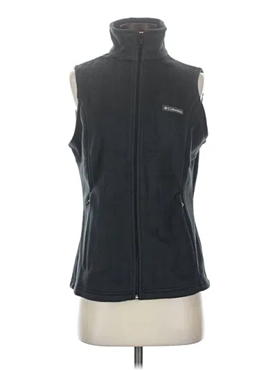 Pre-owned Columbia Vest In Black