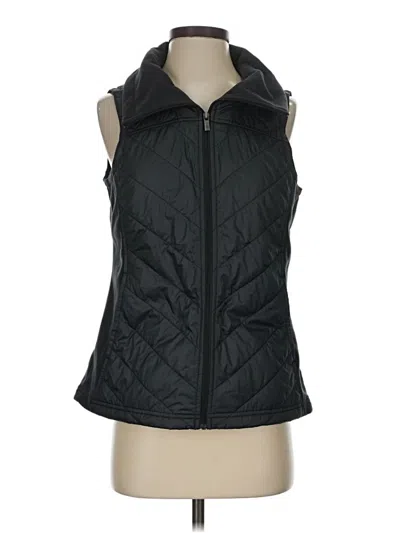 Pre-owned Columbia Vest In Black