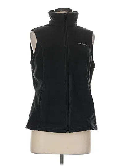 Pre-owned Columbia Vest In Black