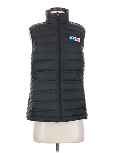 Pre-owned Columbia Vest In Black