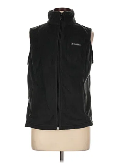 Pre-owned Columbia Vest In Black