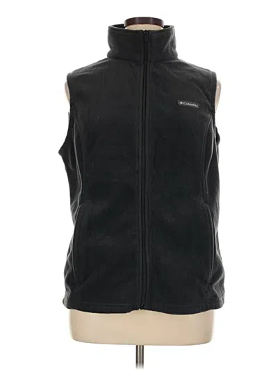 Pre-owned Columbia Vest In Black
