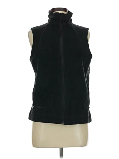 Pre-owned Columbia Vest In Black