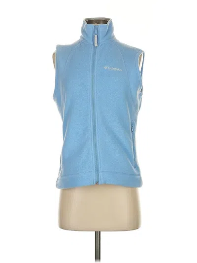 Pre-owned Columbia Vest In Blue