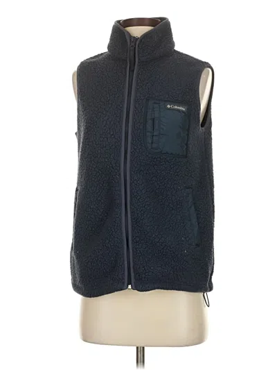 Pre-owned Columbia Vest In Blue