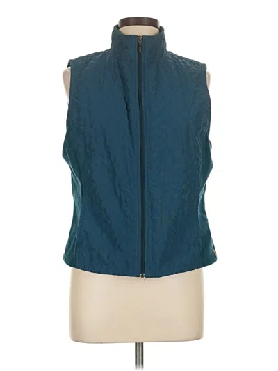Pre-owned Columbia Vest In Blue