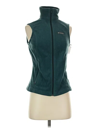 Pre-owned Columbia Vest In Blue