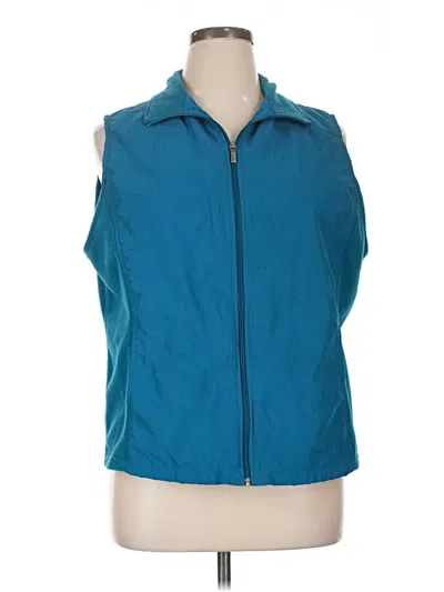 Pre-owned Columbia Vest In Blue
