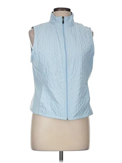 Pre-owned Columbia Vest In Blue