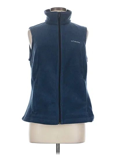 Pre-owned Columbia Vest In Blue