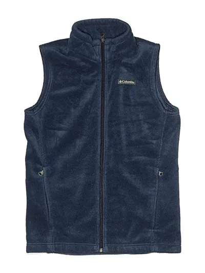 Pre-owned Columbia Kids' Vest In Blue
