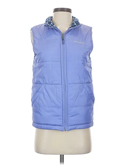 Pre-owned Columbia Vest In Blue