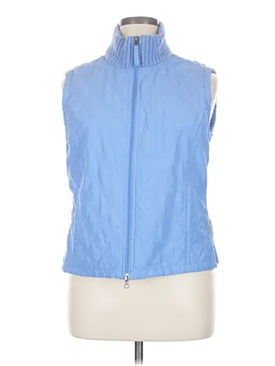 Pre-owned Columbia Vest In Blue