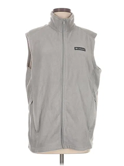 Pre-owned Columbia Vest In Gray