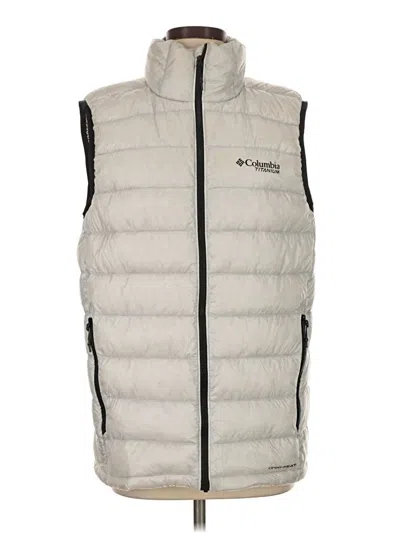 Pre-owned Columbia Vest In Gray