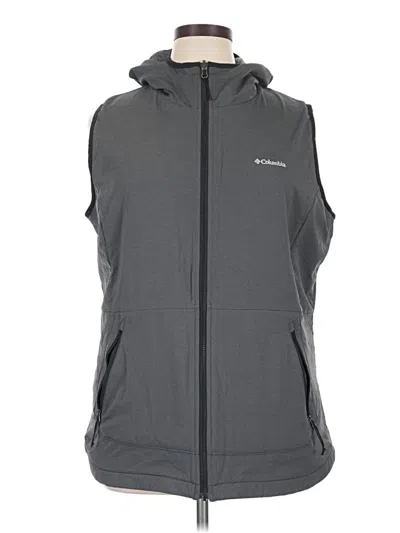 Pre-owned Columbia Vest In Gray