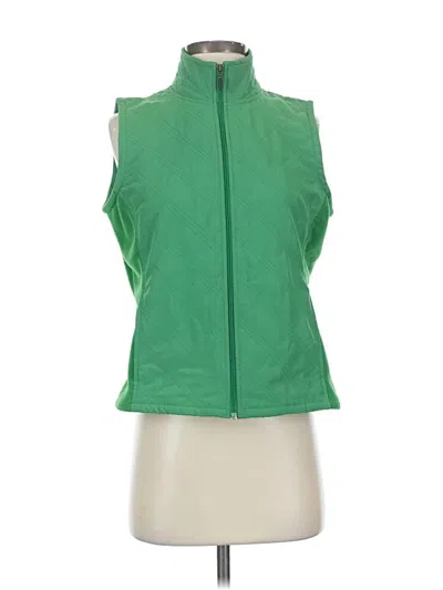 Pre-owned Columbia Vest In Green