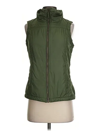 Pre-owned Columbia Vest In Green