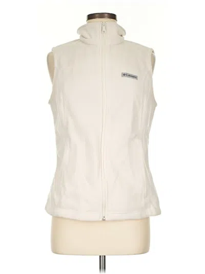 Pre-owned Columbia Vest In Ivory