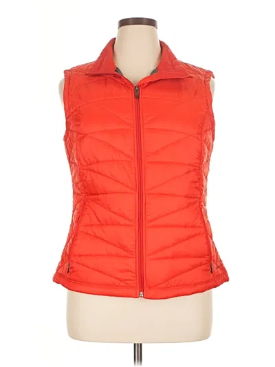Pre-owned Columbia Vest In Orange