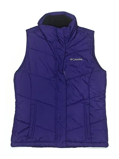 Pre-owned Columbia Kids' Vest In Purple